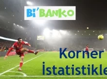 korner istatistikleri
